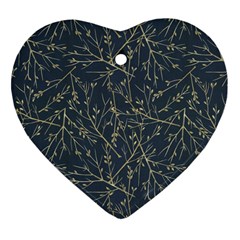 Nature Twigs Heart Ornament (two Sides) by artworkshop