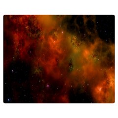 Space Science Double Sided Flano Blanket (medium)  by artworkshop