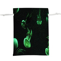 Jellyfish  Lightweight Drawstring Pouch (xl) by nate14shop