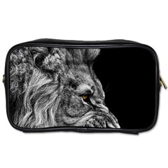 Angry Male Lion Toiletries Bag (one Side) by Jancukart