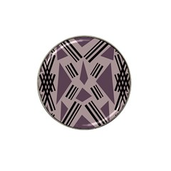 Abstract Pattern Geometric Backgrounds   Hat Clip Ball Marker by Eskimos