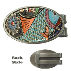 Mosaic Money Clips (oval)  by artworkshop