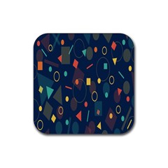 Background-a 012 Rubber Coaster (square) by nate14shop