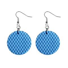Background-cevrons-blue-001 Mini Button Earrings