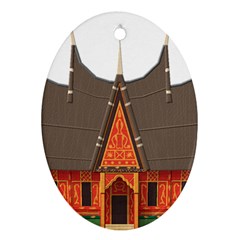 Gadang-minangkabau-people Ornament (oval)