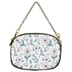 Flowers Pattern Chain Purse (one Side) by hanggaravicky2