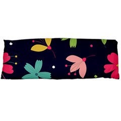 Colorful Floral Body Pillow Case (dakimakura) by hanggaravicky2