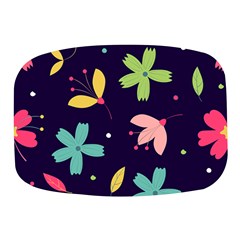 Colorful Floral Mini Square Pill Box by hanggaravicky2