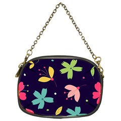 Colorful Floral Chain Purse (one Side) by hanggaravicky2
