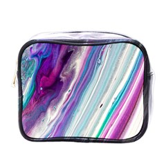 Color Acrylic Paint Art Mini Toiletries Bag (one Side) by artworkshop