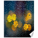 Raindrops Water Canvas 16  x 20 