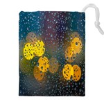 Raindrops Water Drawstring Pouch (4XL)
