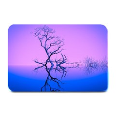 Nature-inspiration-trees-blue Plate Mats by Jancukart