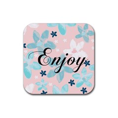 Watercolor Flowers Drink Coaster (square) by flowerland