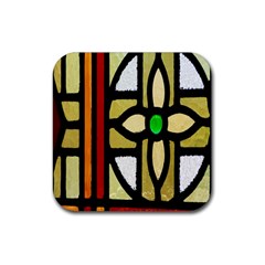 Abstract-0001 Rubber Coaster (square)