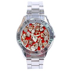 Christmas-b 001 Stainless Steel Analogue Watch by nate14shop