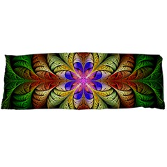 Fractal-abstract-flower-floral- -- Body Pillow Case Dakimakura (two Sides)