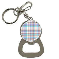 Plaid Bottle Opener Key Chain by nate14shop
