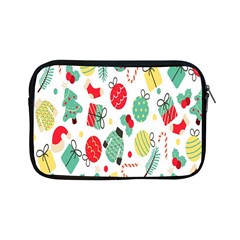 Vintage-handdrawn-seamless-pattern-with-christmas-elements Apple Ipad Mini Zipper Cases by nate14shop