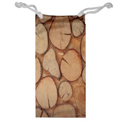 Wood-logs Jewelry Bag by nate14shop