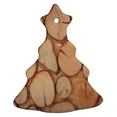 Wood-logs Ornament (christmas Tree)  by nate14shop
