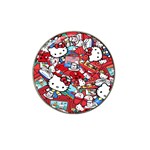 Hello-kitty-003 Hat Clip Ball Marker (10 pack)