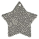 Animal-seamless-vector-pattern-of-dog-kannaa Star Ornament (Two Sides)