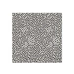 Animal-seamless-vector-pattern-of-dog-kannaa Satin Bandana Scarf 22  x 22 