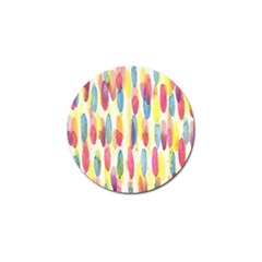 Watercolour-texture Golf Ball Marker