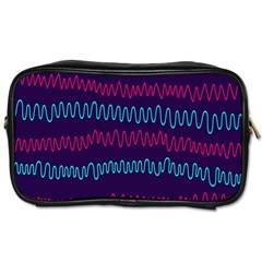 Waves Toiletries Bag (one Side) by nate14shop