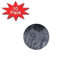 Ice Frost Crystals 1  Mini Buttons (10 Pack)  by artworkshop