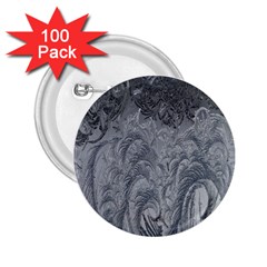 Ice Frost Crystals 2 25  Buttons (100 Pack)  by artworkshop