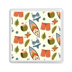 Seamless Pattern Memory Card Reader (square) by nate14shop