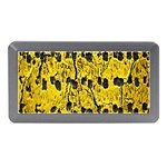 Yellow-abstrac Memory Card Reader (Mini) Front
