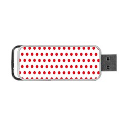 Abstract-polkadot 02 Portable Usb Flash (two Sides) by nate14shop