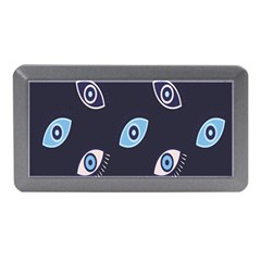 Eyes Evil Eye Blue Pattern Design Memory Card Reader (mini) by artworkshop