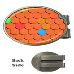 Phone Wallpaper Roof Roofing Tiles Roof Tiles Money Clips (Oval)  Front