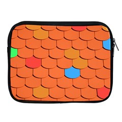 Phone Wallpaper Roof Roofing Tiles Roof Tiles Apple Ipad 2/3/4 Zipper Cases by artworkshop