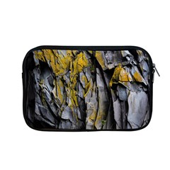 Rock Wall Crevices Geology Pattern Shapes Texture Apple Macbook Pro 13  Zipper Case by artworkshop