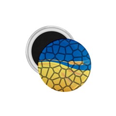 Combo Blue Yellow 1 75  Magnets by nate14shop