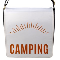 I Love Camping Flap Closure Messenger Bag (s) by PFashionArt