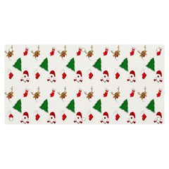 Christmas Tree,santa Banner And Sign 6  X 3  by nate14shop