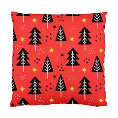 Christmas Tree,snow Star Standard Cushion Case (one Side) by nate14shop
