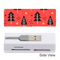 Christmas Tree,snow Star Memory Card Reader (stick) by nate14shop