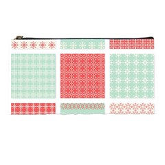 Christmas Greeting Card Design Pencil Case by nate14shop