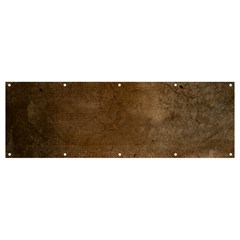 Background-wood Pattern Dark Banner And Sign 12  X 4  by nate14shop
