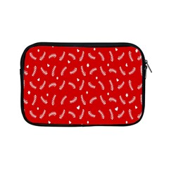 Christmas Pattern,love Red Apple Ipad Mini Zipper Cases by nate14shop