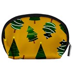 Christmas Tree,yellow Accessory Pouch (Large) Back