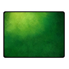 Light Green Abstract Double Sided Fleece Blanket (small)  by nateshop