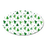 Christmas-trees Oval Magnet Front